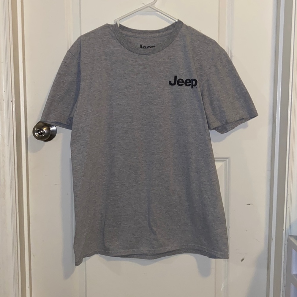 Jeep - T Shirt Gray Size Large
